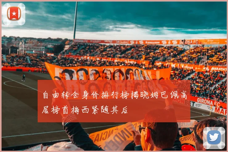 自由转会身价排行榜揭晓姆巴佩高居榜首梅西紧随其后